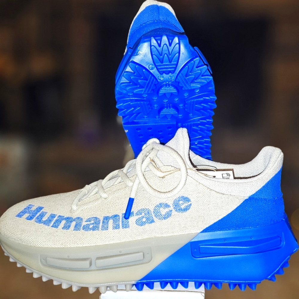 ADIDAS X PHARRELL NMD S1‎ MAHBS OATMEAL/BLUE